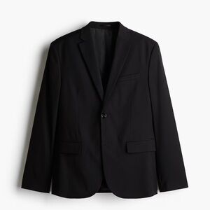 Men's Black Blazer 34 R